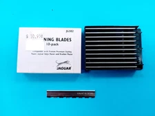 10 Jaguar Solingen blades for "Feather" and "Jaguar" razor holders