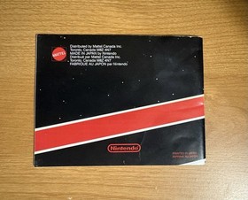 Super Mario Bros. / Duck Hunt - Nintendo NES - Instruction Manual Booklet Only