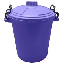 110L 85L 50L Heavy Duty Plastic Bin Versatile Durable for Garden and Animal Feed