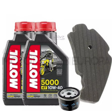 KIT TAGLIANDO PER PIAGGIO BEVERLY 400 ie Tourer E3 2008-2009 OLIO MOTUL