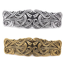 2 Pcs Celtic Knot Barrette Vintage Hair Barrettes Metal French Hair Clip...