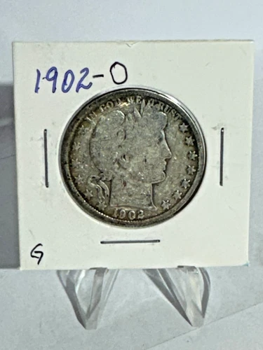 1902-O Barber Half Dollar with Good Details