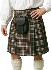 Kilt grau-blau - Der Schottenrock oder auch Kilt genannt. Für deinen Highländer!