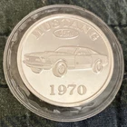 1970 Ford Mustang 1 Oz. 35th Anniversary Muscle Car .999 Silver Proof Round
