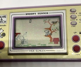 Game & Watch Snoopy Tennis - Complete in Box - Works