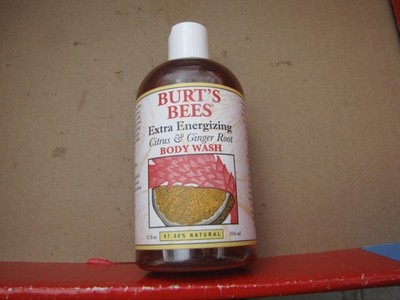 Burt's Bees Extra Energizing Body Wash Citrus & Ginger 12 oz RARE HTF