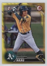 2016 Bowman Prospects Yellow Iolana Akau #BP22 0c4
