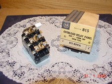 Allen Bradley 815-BOV16 Overload Relay Panel, Size 1, Form 3RP, Series K, NOS
