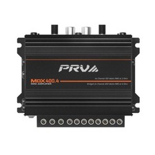 PRV Audio MDX400.4 2 Ohm 4-Channel 400W RMS Class D Full Range Mini Car Amp New