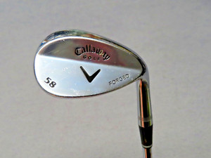 Callaway Forged + Vintage Wedge 60° - Homme, Droitier, Manche Acier, 35 Pouces