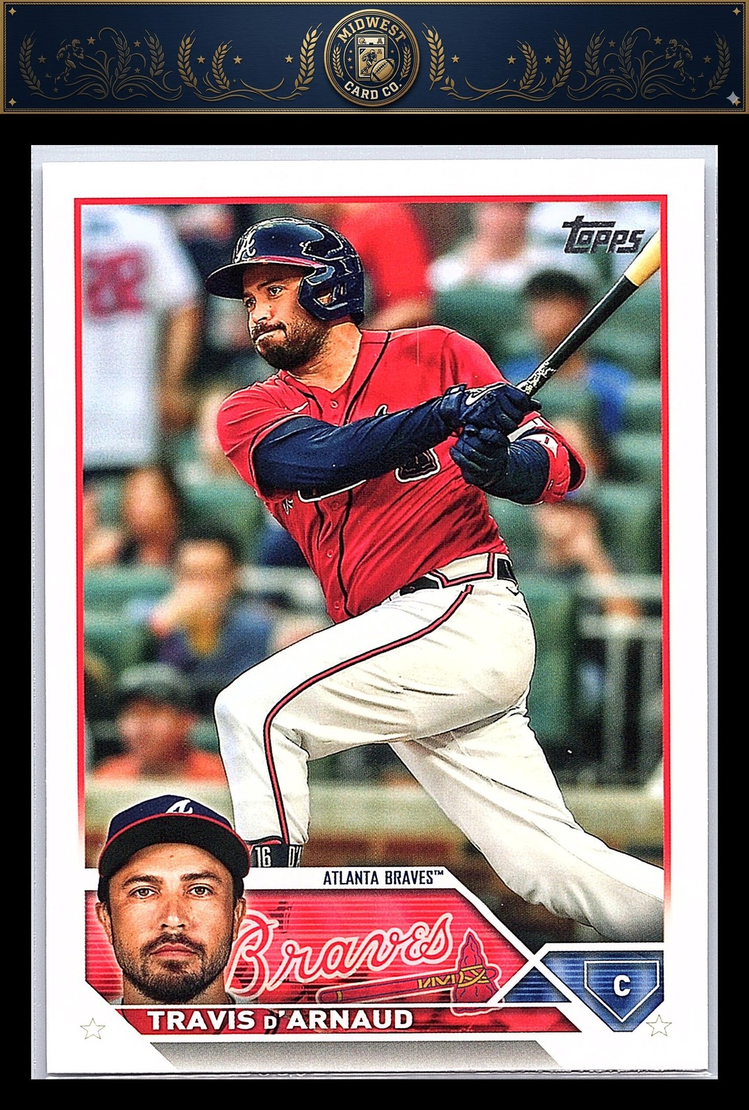 Travis d'Arnaud 2023 Topps Atlanta Braves #483