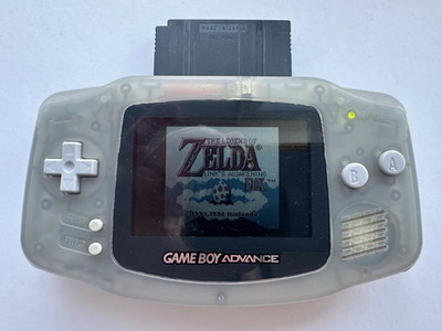 Nintendo Game Boy Advance GBA Handheld Console AGB-001 Glacier Tested, Fast Ship