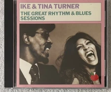 CD: Great Rhythm & Blues Sessions by IKE & TINA TURNER, 2005, Rhino