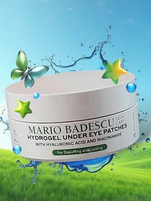 MARIO BADESCU Hydrogel Under Eye Patches For Puffy Eyes, Dark Circles (30 Pairs)