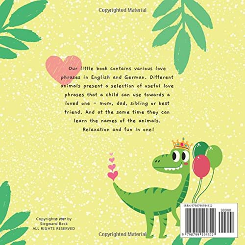 Ich Liebe Dich! I love You! Kids Learn German | Bilingual English German Book fo - Picture 2 of 12