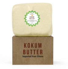 Kokum Butter Box 25lbs Bulk, 100 Natural Unrefined Cold Pressed Moisturizer