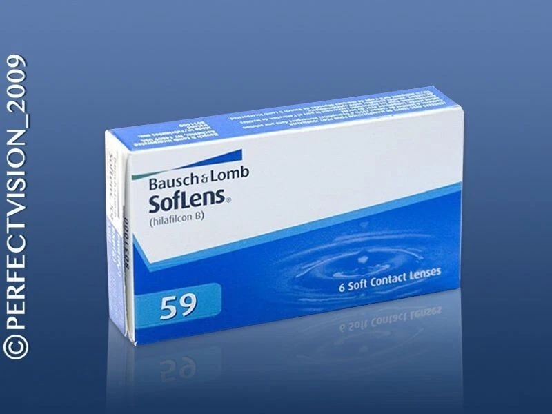 BAUSCH + LOMB 1x6 SOFLENS 59 Kontaktlinsen Monatslinsen Bausch & Lomb Neu&OVP - Super Angebot!