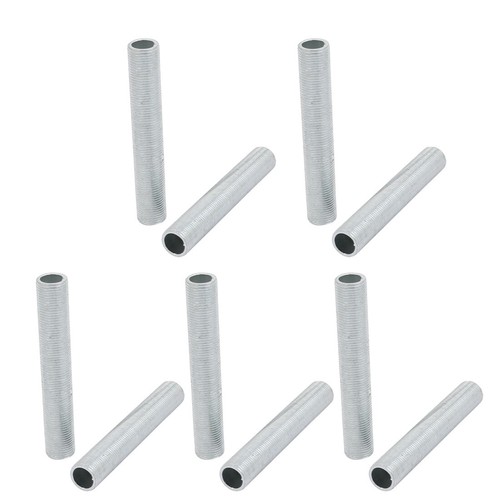 Lot De 5 Tiges Filetées M12 X 1,75 X 50mm - Raccord Hexagonal Zingué, Référence A986