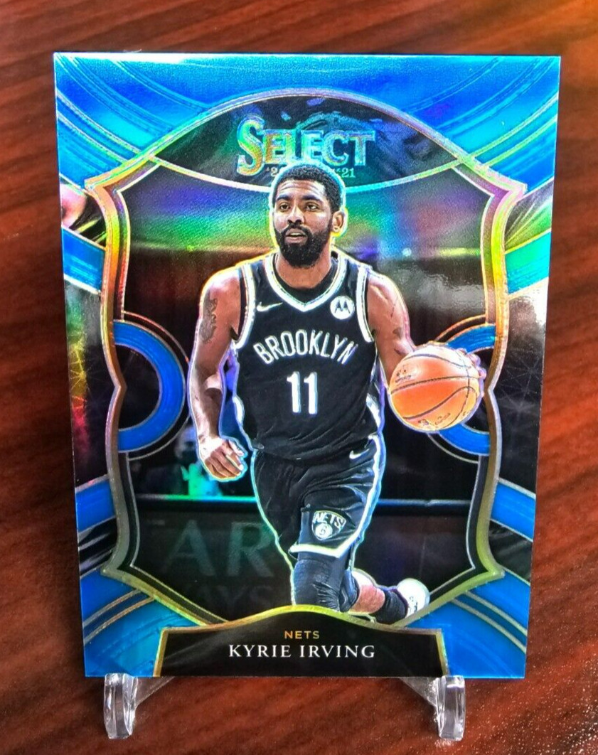 2020-21 Panini Select Light Blue /299 Kyrie Irving Concourse Brooklyn Nets #42