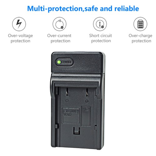 Battery Charger For JVC Everio GZ-MG26AA GZ-MG27AA GZ-MG30AA GZ-MG31AC GZ-MG35AA - Picture 5 of 9