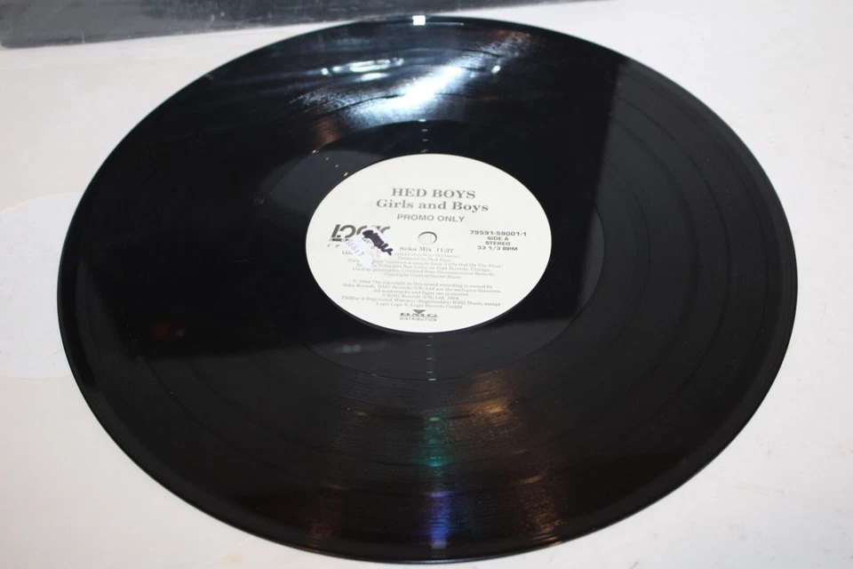 PROMO - Hed Boys Girls and Boys Vinyl Record 1994 90s Classic House 12" Logic Foto 3 de 4