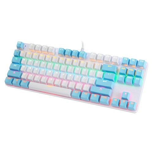 Mechanische Blaue Welle Tastatur Hintergrundbeleuchtete Spieltastatur - Bild 12 von 12