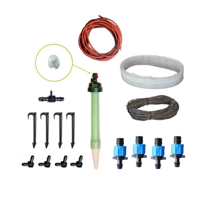 Pre-set Blumat Kit for Garden Bed - Small (Up to 10 sq. ft.) Automatic Watering