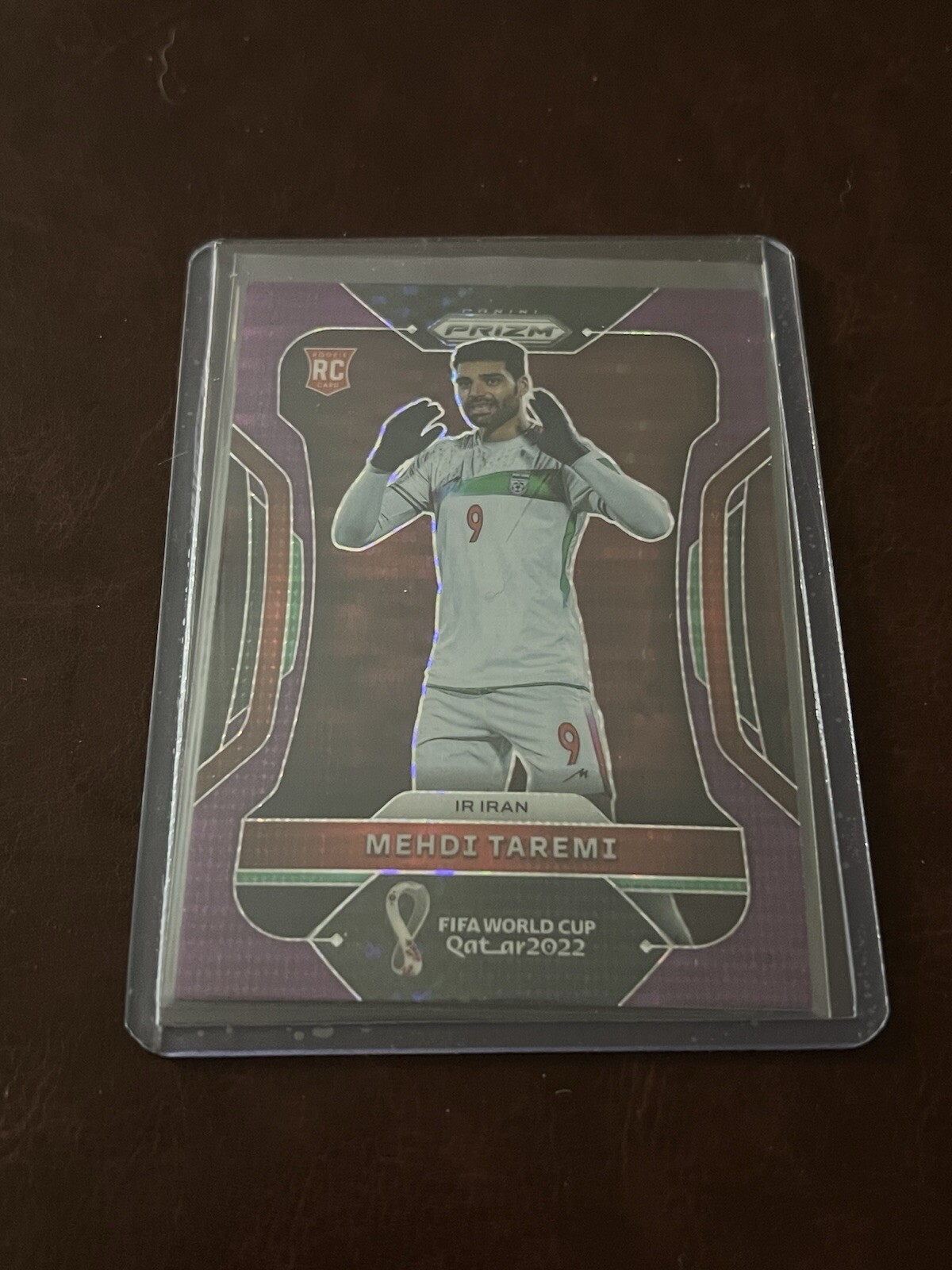 2022 Panini Prizm World Cup Qatar Purple Breakaway Prizm /35 Mehdi Taremi #122