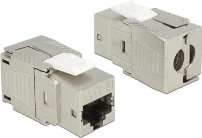 Delock Modul Keystone Jack RJ45 Cat.8.1 ohne Werkzeug