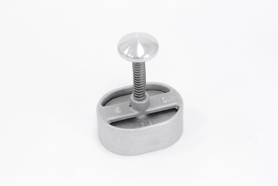 Burgerpresse Patty Maker Hackfleischpresse aus Aluminium  oval