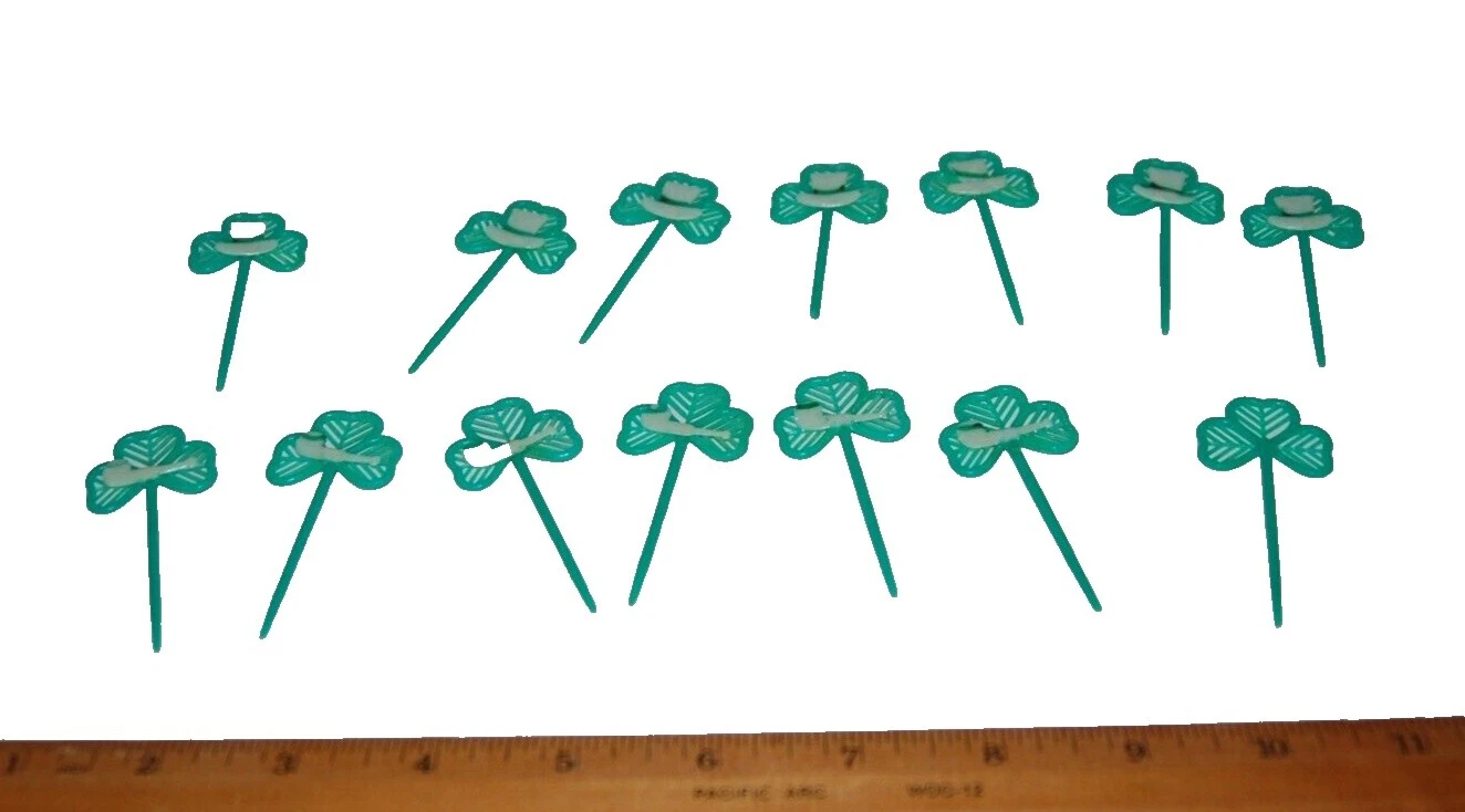 ST. Patrick's Day Pastel Cake Toppers Picks