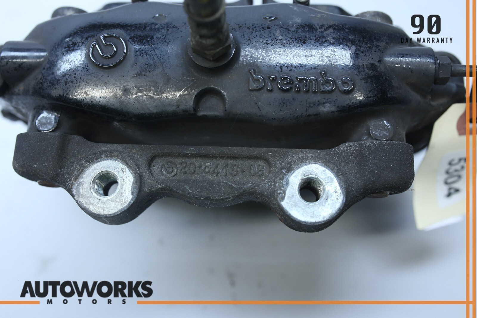 04-08 Maserati Quattroporte M139 Rear Right Passenger Brake Caliper Brembo OEM