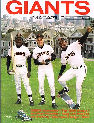 1986 San Francisco Giants Magazine MLB Baseball Volume 1 #3