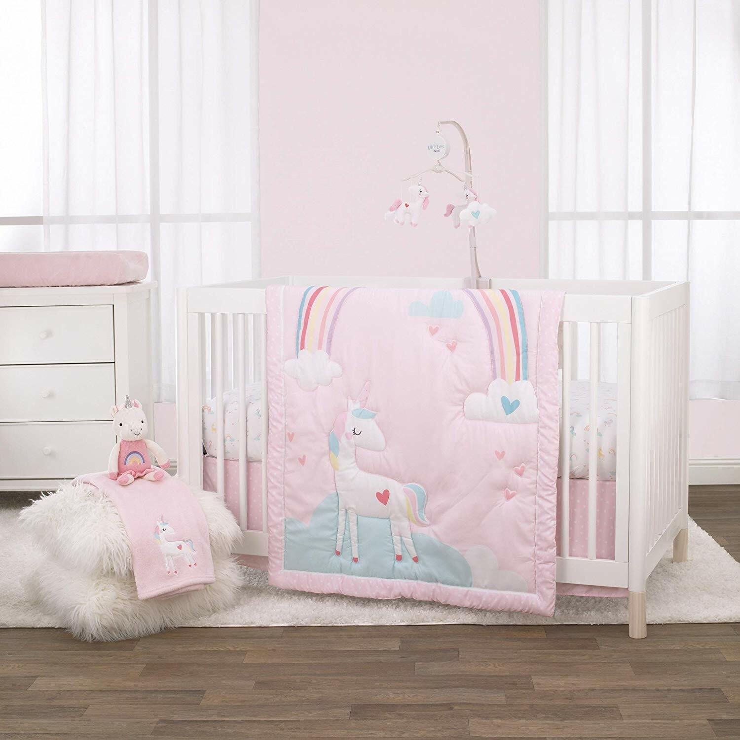 nojo mini crib bedding