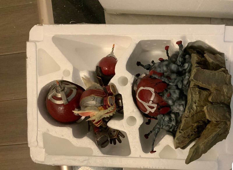 Statue Officielle Ziggs League Of Legends Par Riot Merch, échelle 1:24, Parfait état