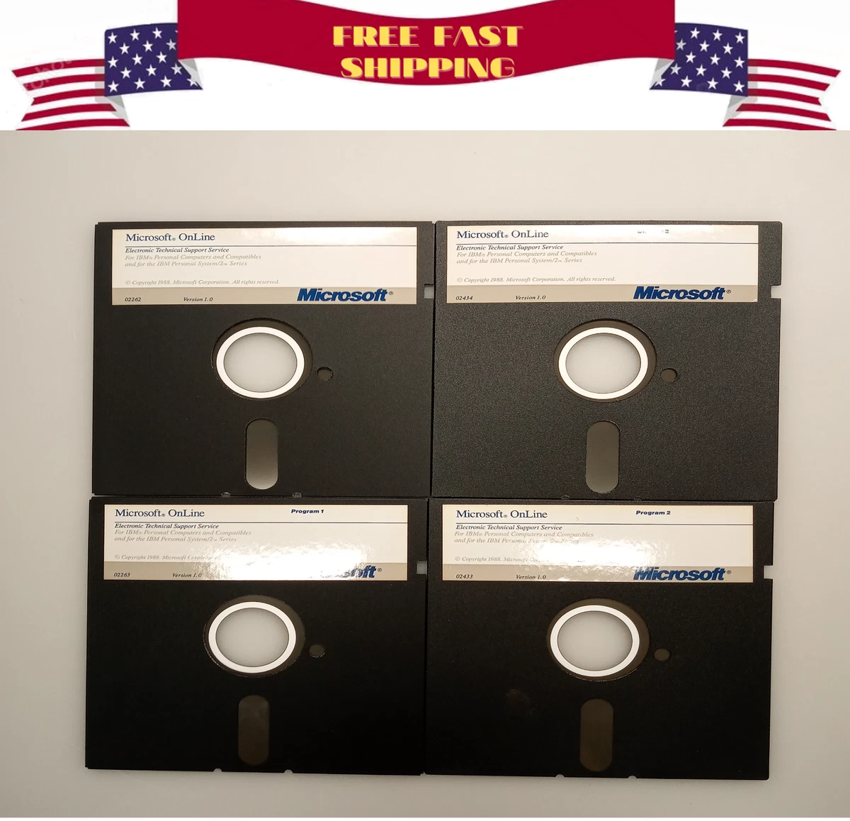 Microsoft DOS 5.25 in Floppy Disc Operating System Software for