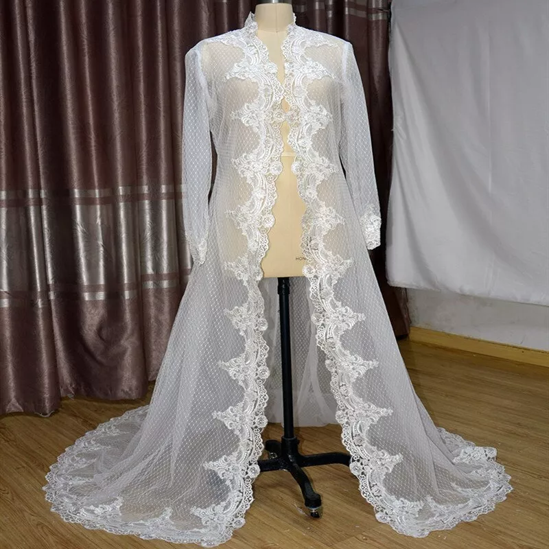 Long lace clearance jacket