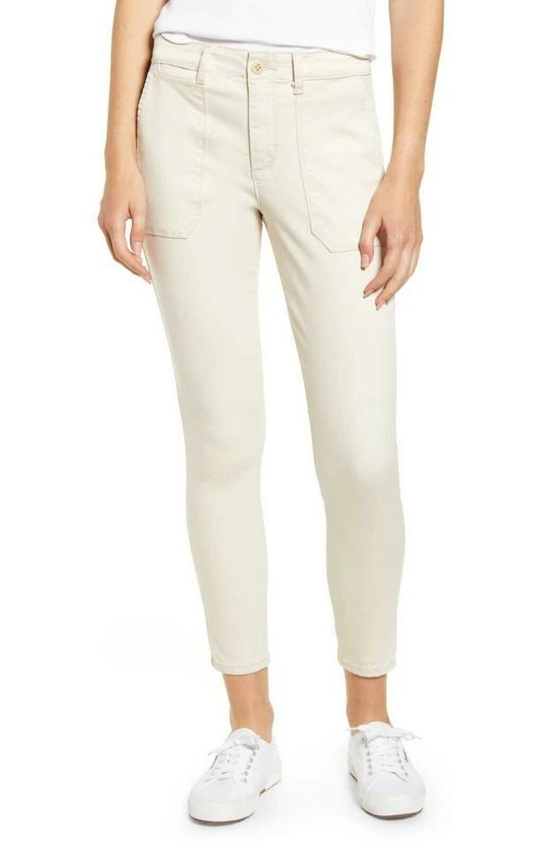 NWT Cotton Blend Sanctuary Palmer Cigarette Cotton Blend Chino Pants Sz 27