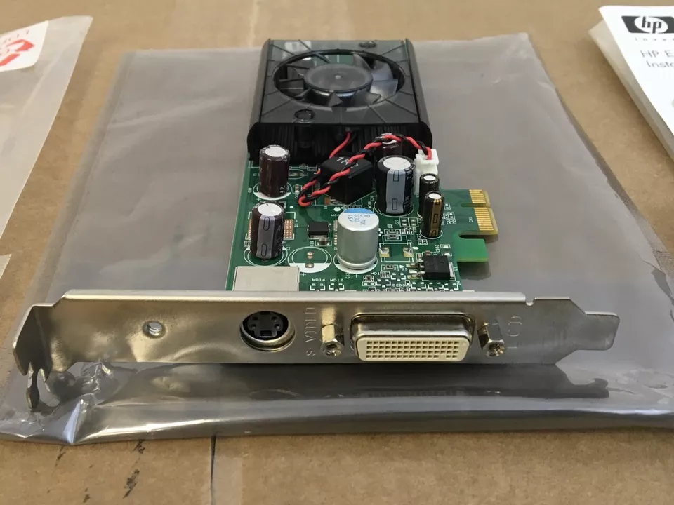 HP GeForce 8400GS 256MB Dual DVI PCI-Ex1 Video Card (PC) GJ120AA ✅❤️️✅❤️️ NEW - Image 2 of 3