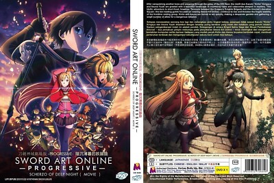 SWORD ART ONLINE MOVIE:PROGRESSIVE-SCHERZO OF DEEP NIGHT ANIME DVD REGION ALL