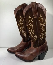 HH Sonora Womens 8  DH0019 Maggie Caramel/Brown Western Cowgirl Cowboy