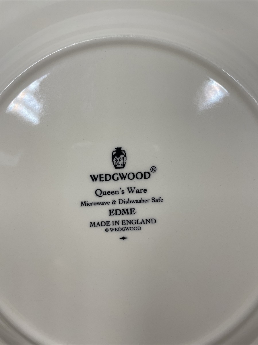 Wedgwood Queen's ware EDME England Salad Plates 8 7/8 inches