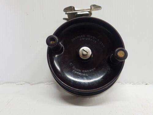 VINTAGE CHARLES ALVEY AND SON FISHING REEL MODEL CLUB TROPHY SPECIAL MODEL...