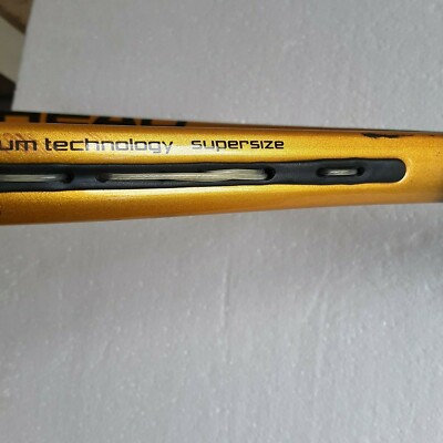 Raquette de tennis Head TI.SONIC Titanium Technology poignée de tête surdimensio