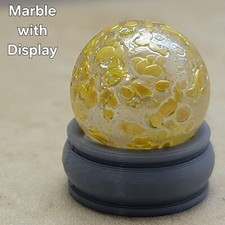 Glass Marble .61" with Display lot 4440