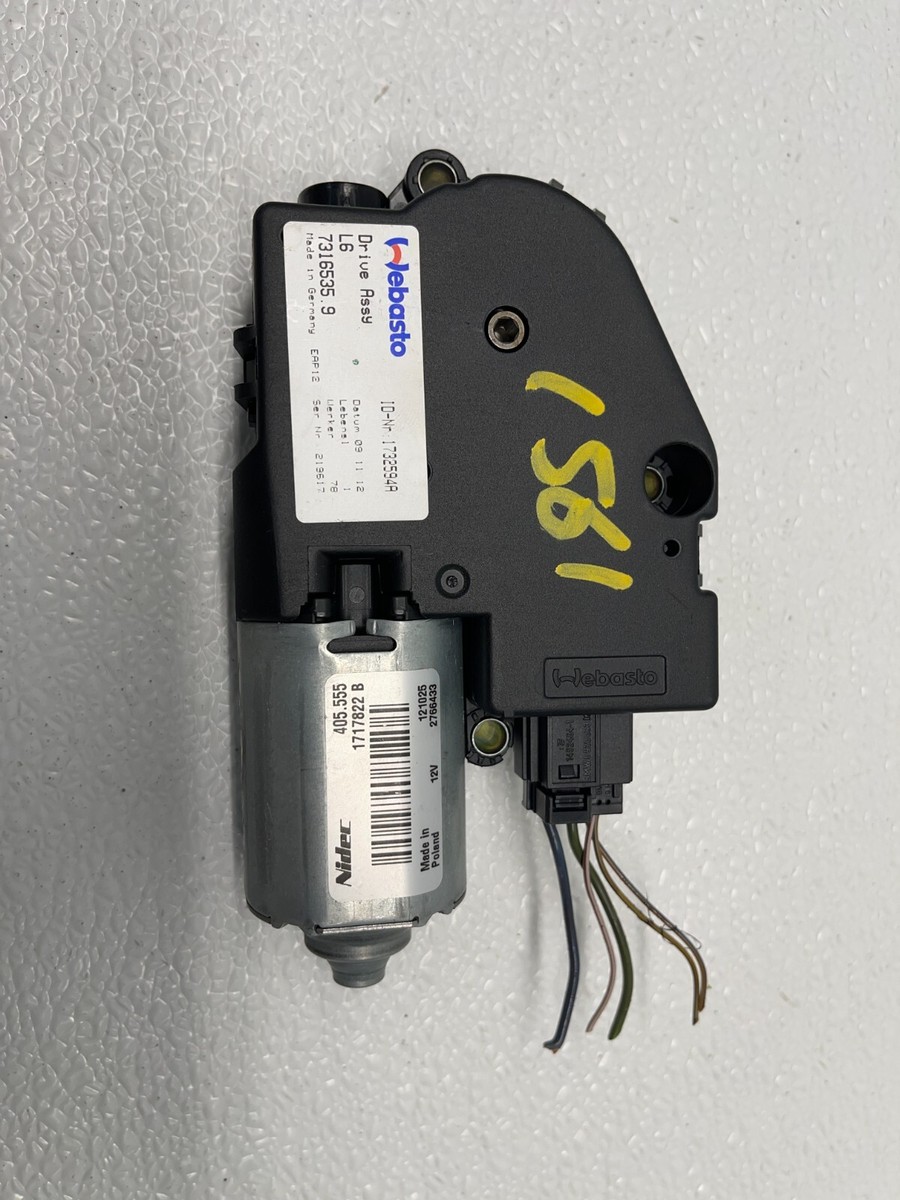 Sunroof Sun Roof Motor 1732594A Fits 2012 2013 2014 2015