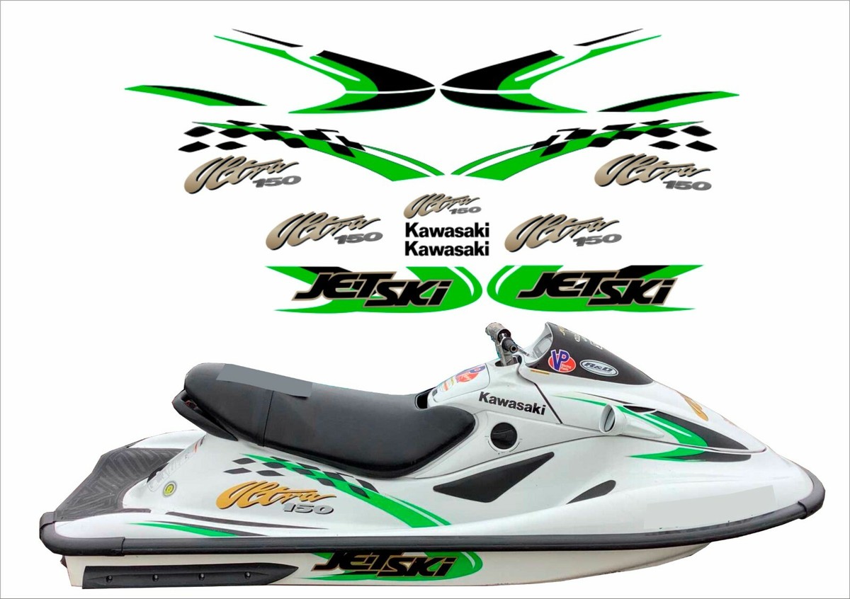 ゴウカザル ポスター KAWASAKI ULTRA 150 2002 Graphics / Decal / Sticker Kit GOLD