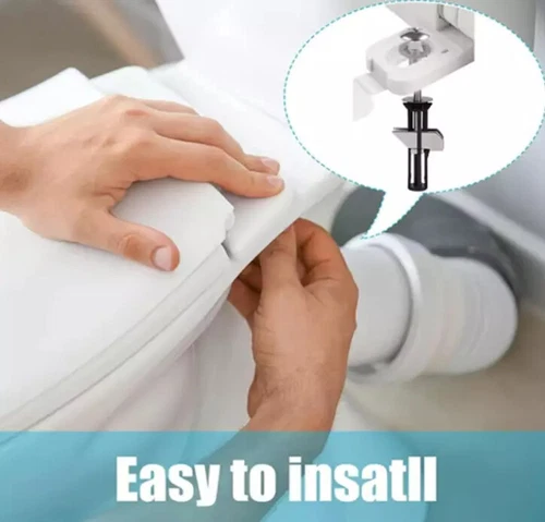 Heavy Duty Toilet Seat Fastener Bolt kit, Universal Toilet Seat Bolt Kit Tool - Picture 5 of 21