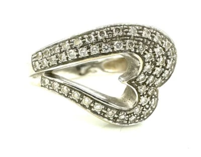 NAHUM - Coeur - Bague en or 18 carats 8,87 g - Diamants - Photo 1/4