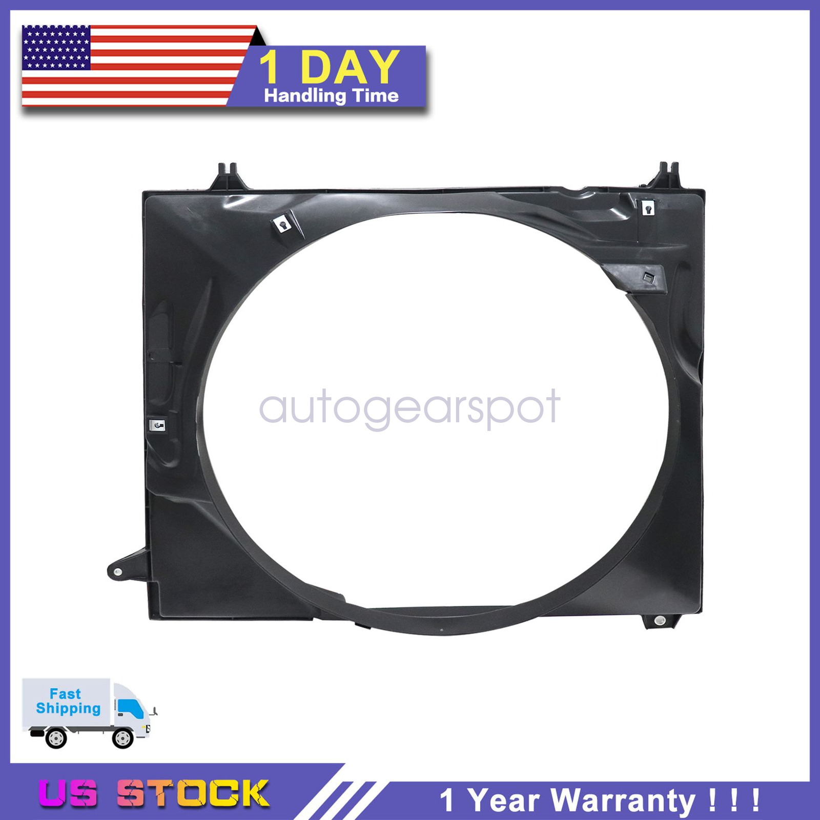 Radiator Cooling Fan Shroud 1671131491 For Toyota 4Runner 2017 2018 2019-2023